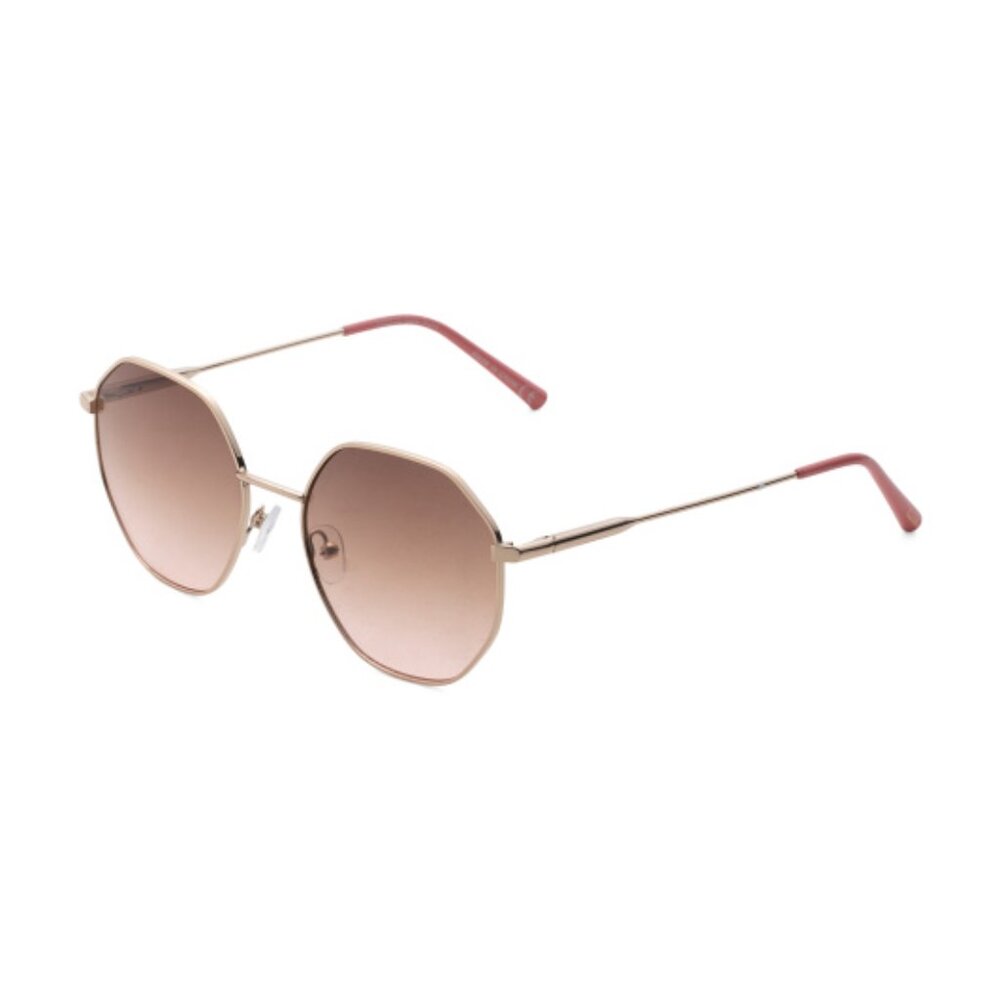 Nicole Miller New York Gold Geometric Sunglasses
